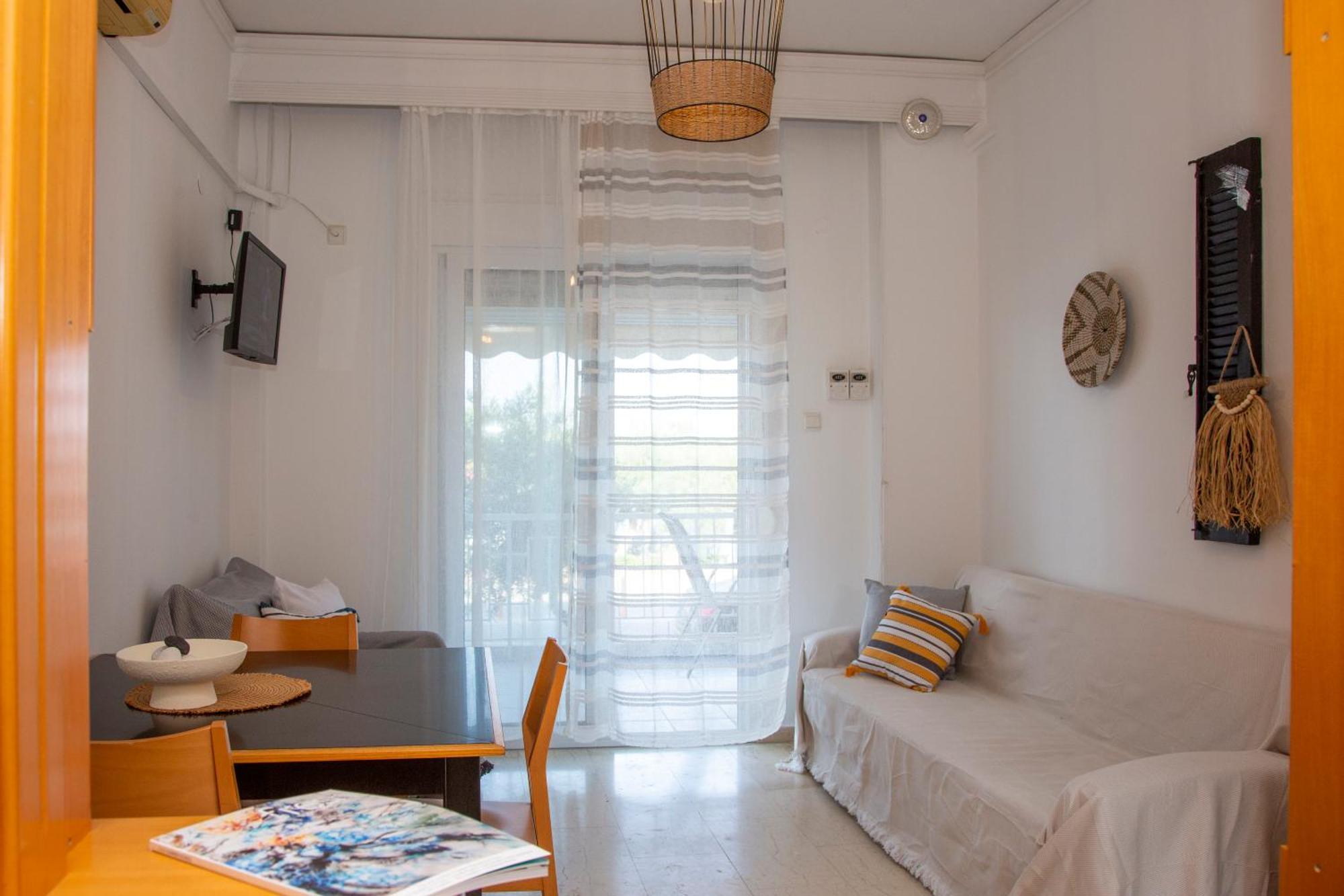 Apartamento Seamoon Néa Péramos Exterior foto