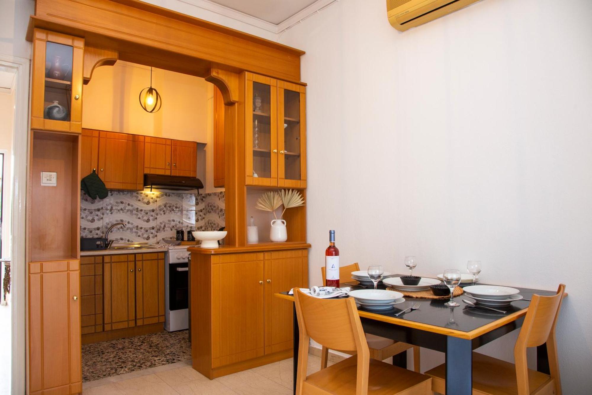 Apartamento Seamoon Néa Péramos Exterior foto
