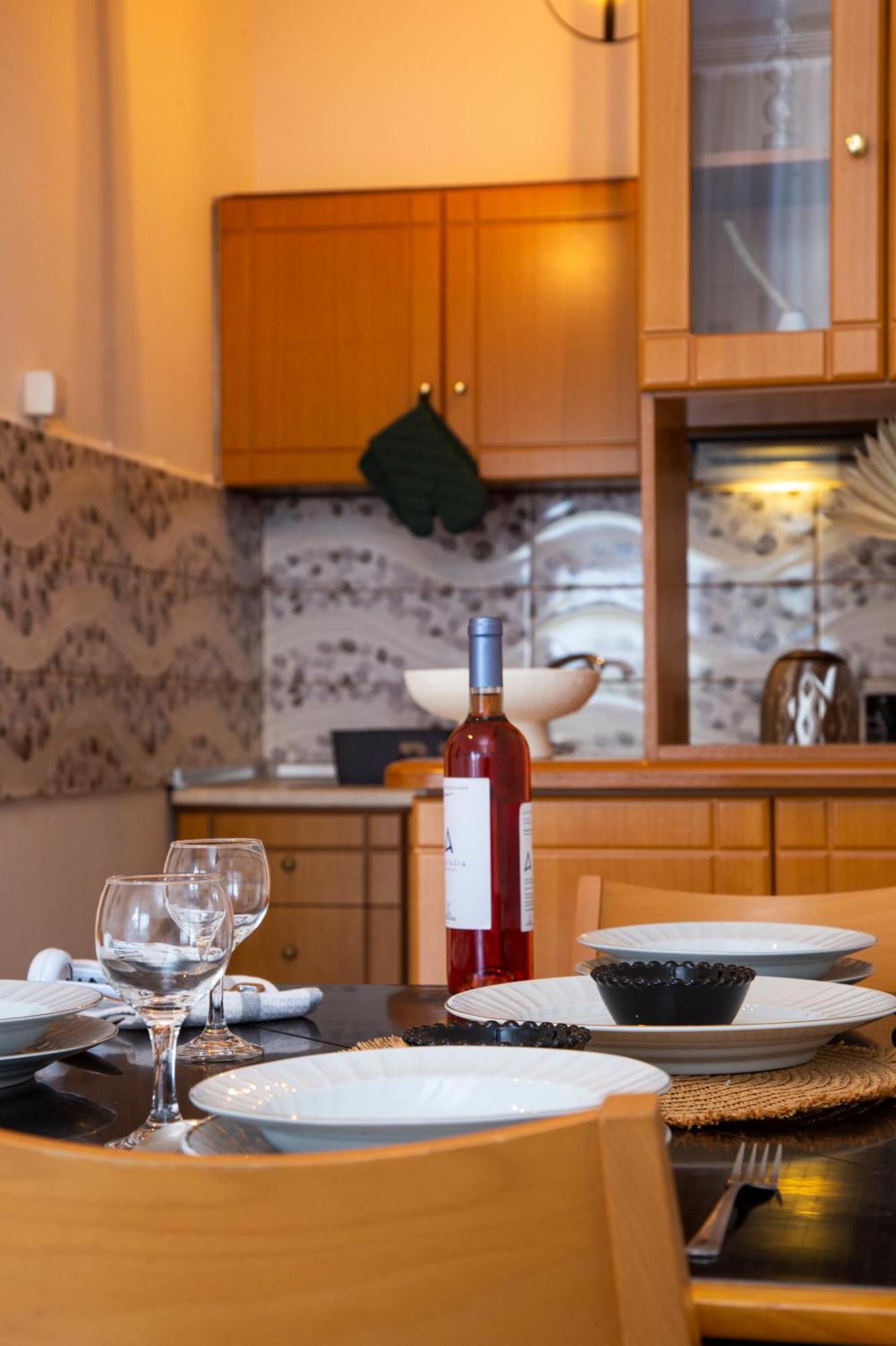 Apartamento Seamoon Néa Péramos Exterior foto